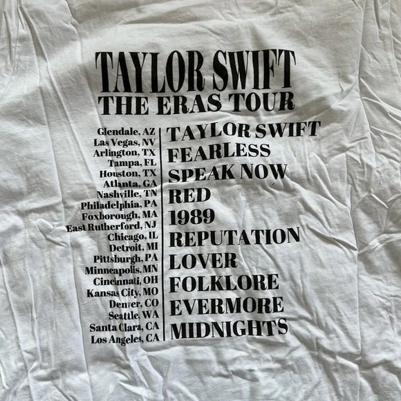 Taylor Swift Eras Tour T-Shirt - Picture 5 of 5